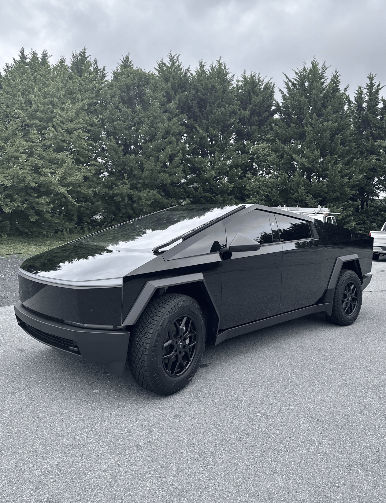 Colored TPU film finish